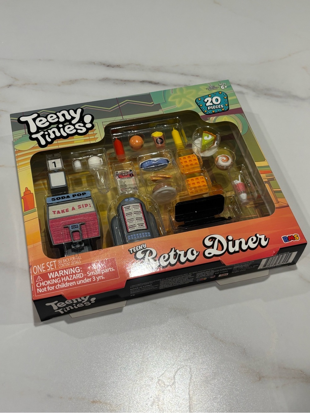 Brand New Teeny Tinies Retro Diner Set